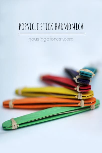 DIY Popsicle Stick Harmonica