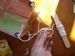 paper bag kite