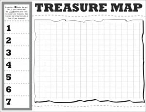 treasure map template