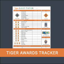 tiger awards printable