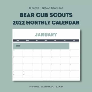 bear cub scouts download calendar
