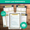 The Scout Law Worksheet Printables – Ultimate Scouts
