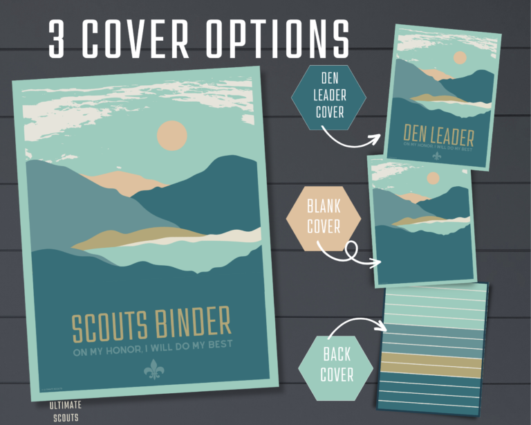 Cub Scout Binder Planner 2.0 – EXPLORE Theme – Ultimate Scouts