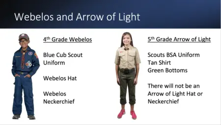 Webelos & Arrow of Light Uniforms