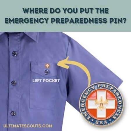 cub scout emergency preparedness pin