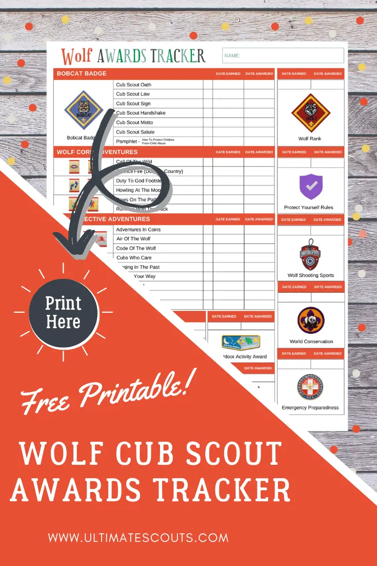 Ultimate Guide To Wolf Cub Scout Awards Checklist (Free Printable)​