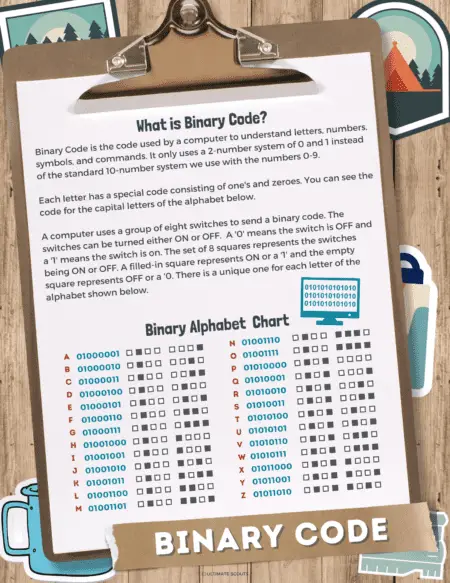 binary code chart