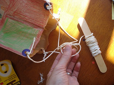 DIY Paper Bag Kite