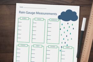 make a rain gauge