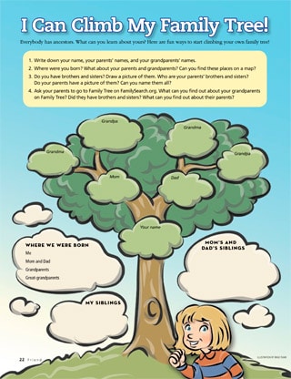 Family Tree Worksheet