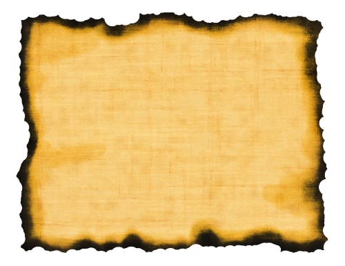 Template of A Vintage Treasure Map