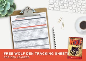 Wolf Cub Scout Den Leader Tracking Worksheet