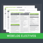 Webelos Cub Scout Tracking Worksheet – Ultimate Scouts