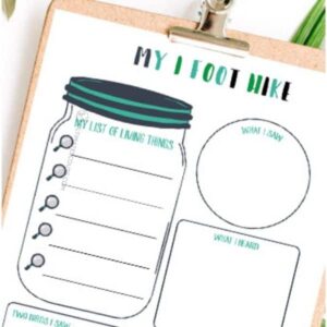 My 1 Foot Hike Adventure Cub Scouts Printable