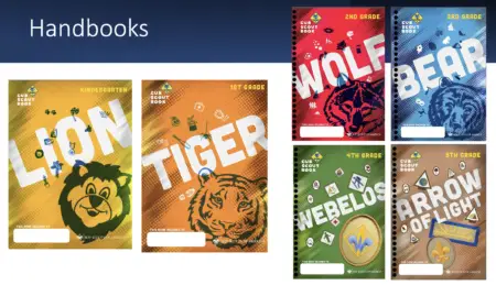 New 2024 Cub Scout Handbooks