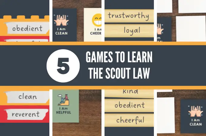 5 Games To Learn The Scout Law