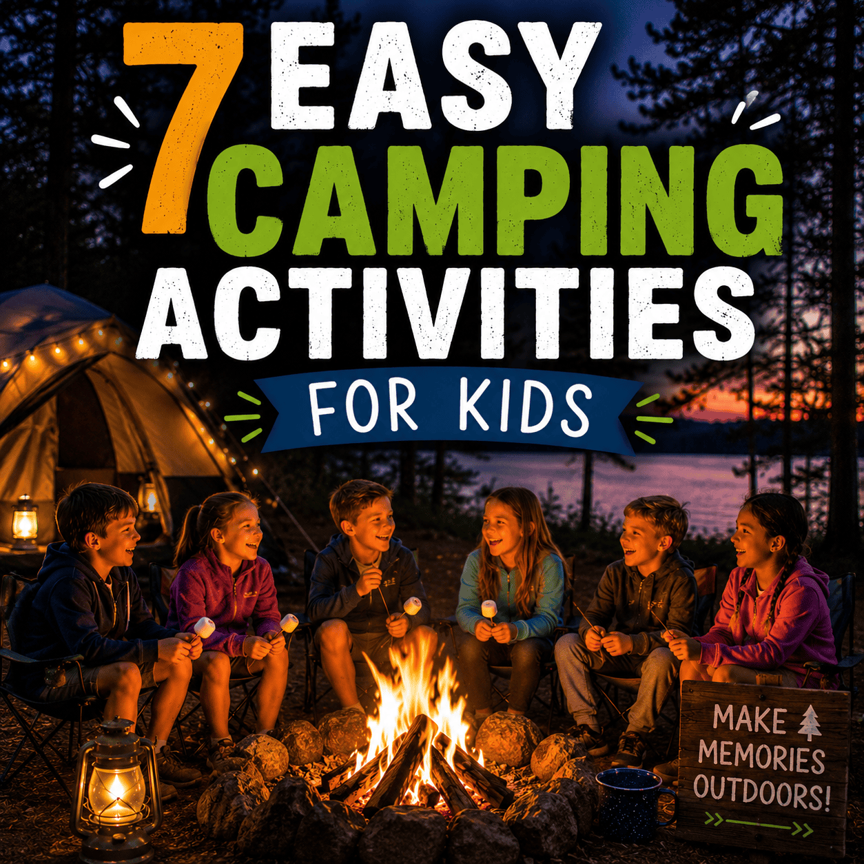 7 Camping Activities For Kids