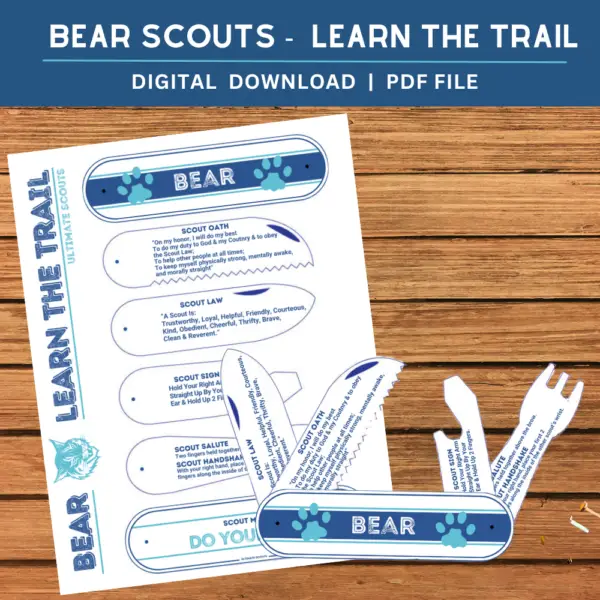 Bear Bobcat Knife Activity