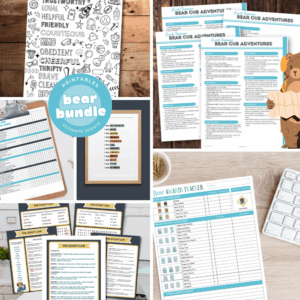 Bear Cub Scout Printable Starter Kit
