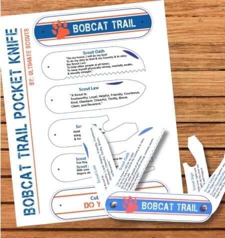 Bobcat Trail Printable