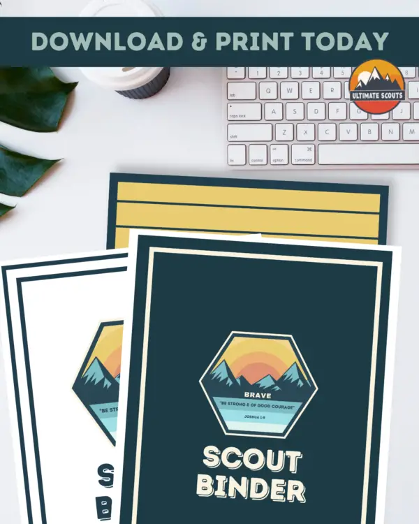 Cub Scout Binder Planner 2.0 - BRAVE Theme - Image 2