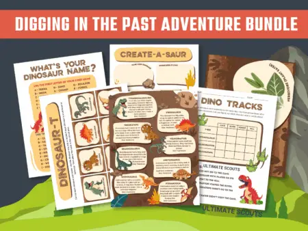 Digging In The Past Printable Pack