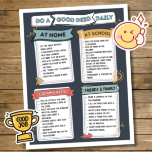 Do A Good Deed Daily Printable