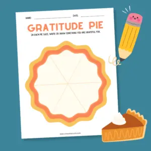 Gratitude Pie Printable