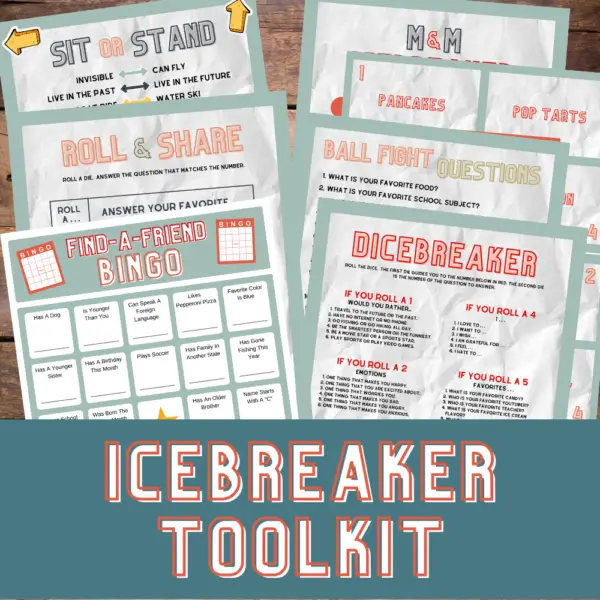 Icebreaker Toolkit - Icebreaker Games Guide & Printables - Image 2