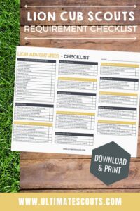 download and print lion cub scout requiremetns