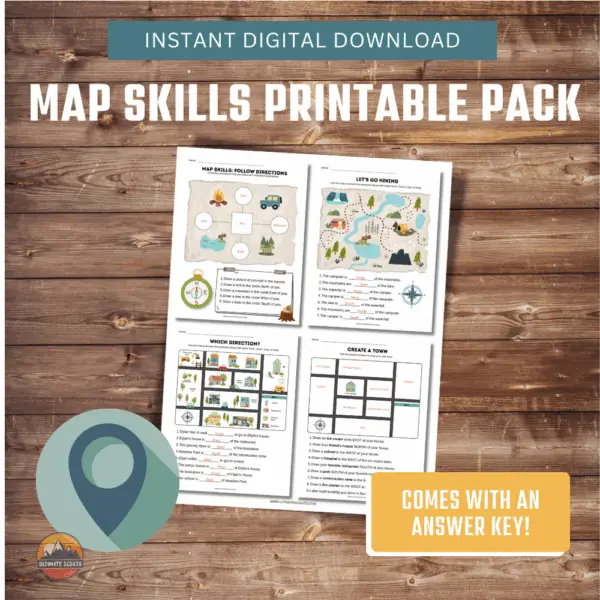 Answer Key for Maps