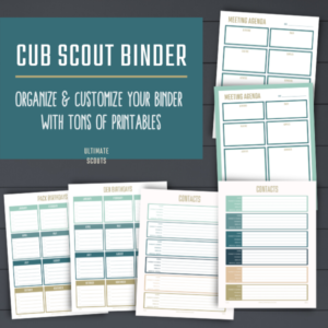 Cub Scout Binder Planner 2.0 – EXPLORE Theme – Ultimate Scouts