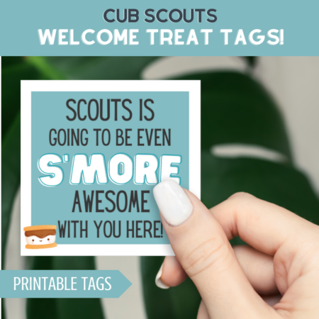 Printable Treat Tags – S’More Awesome – Ultimate Scouts