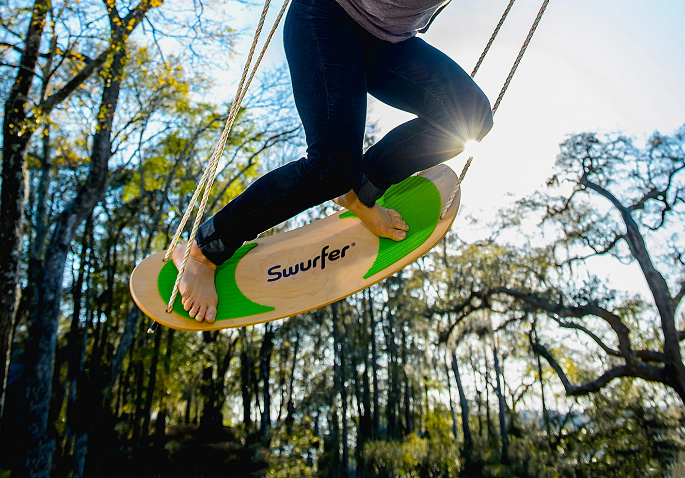 swurfer swingboard gift for outdoorsy people