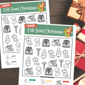 Tiger Scout Christmas Printable