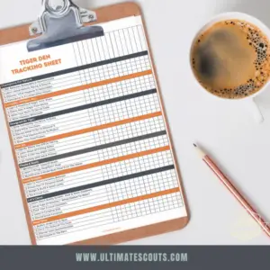Tiger Den Scout Printable