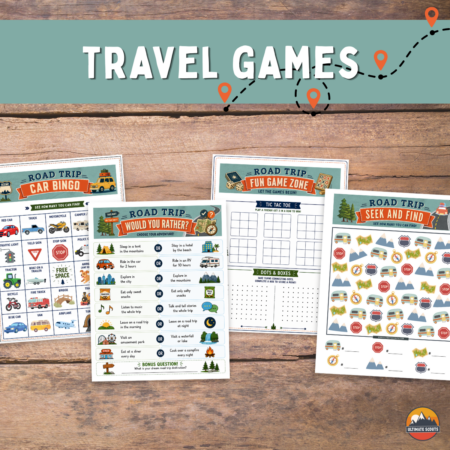 Kids Travel Games Printables