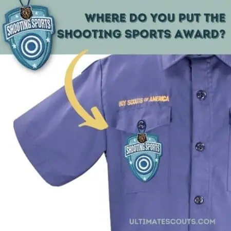 where does the cub scout shooting sports award go?