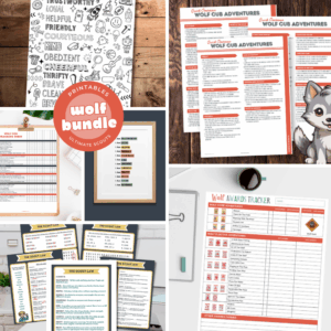 Wolf Cub Scout Printable Starter Kit