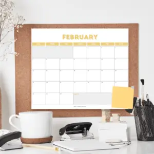 2023 Colorful Printable Calendar