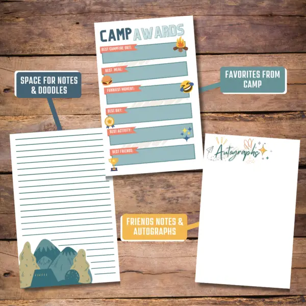 Kids Printable Camp Journal - Image 4