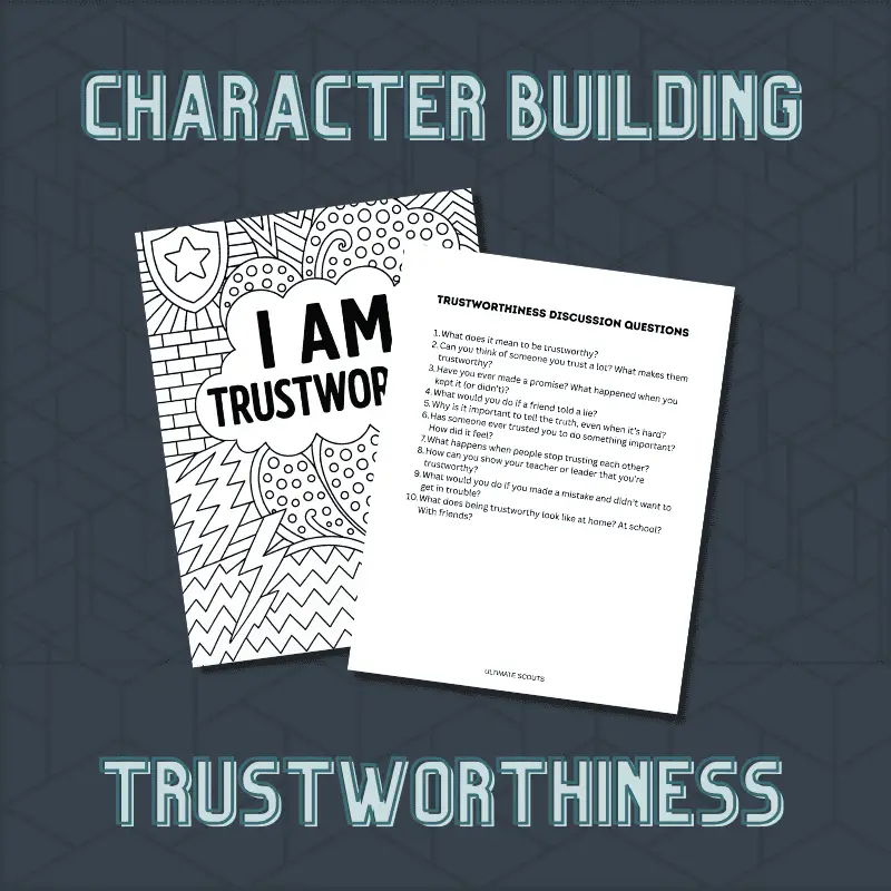Trustworthiness Free Printables