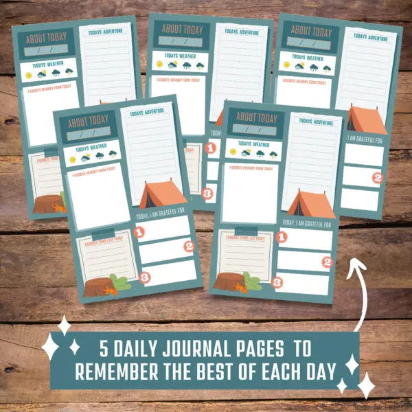 Kids Printable Camp Journal - Image 6