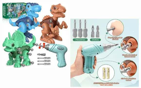 dino take apart toy