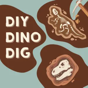diy dinosaur dig party