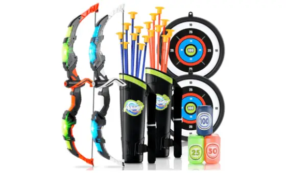 Glow Bow & Arrows