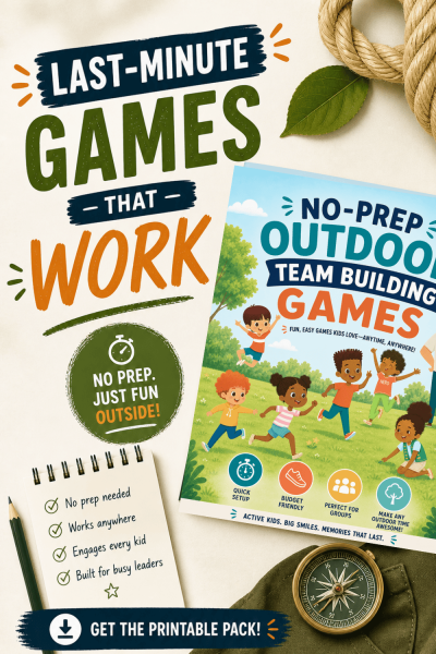 Team Building Outdoor Games Printables