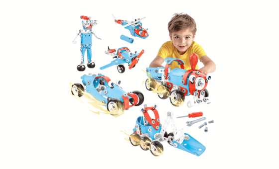 Stem building toy set