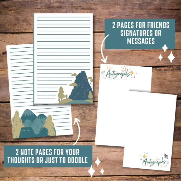 Kids Printable Camp Journal - Image 5