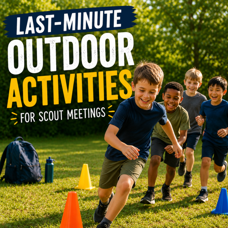 last minute team building games